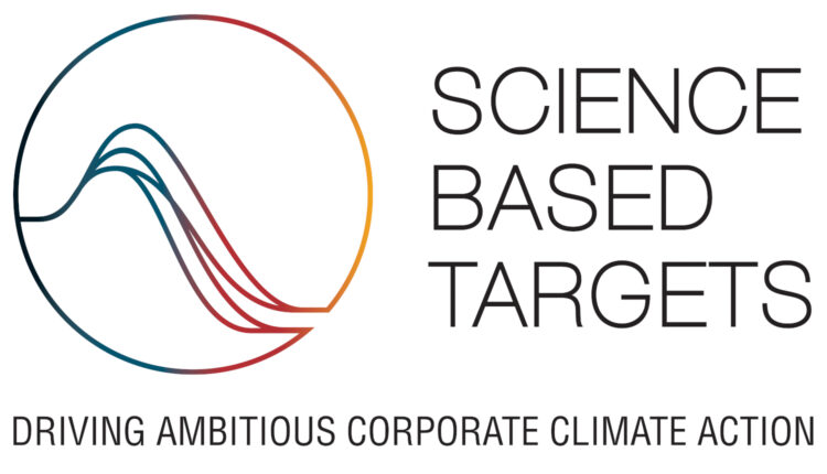 Science Based Targets in line