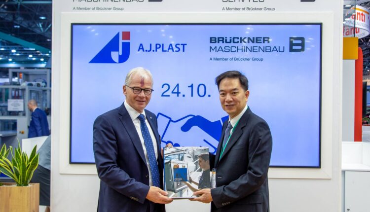 A.J. Plast and Brückner Maschinenbau Contracted Another Highlight Project for a High-Speed BOPP line at K Show