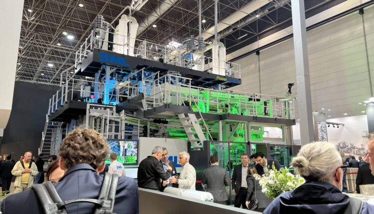 SML’s Presents Its PowerCast XL Stretch Film Line With a Patented, Brand-New Triple Turret Winder on K 2022