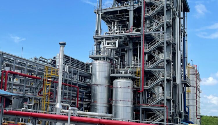 Global Amines’ new fatty amines production plant in Surabaya, Indonesia.