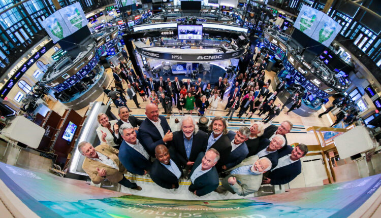 Danimer Scientific Rings Closing Bell at New York Stock Exchange to Celebrate Earth Week.